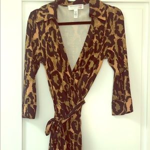 Diane Von Furstenberg vintage wrap dress